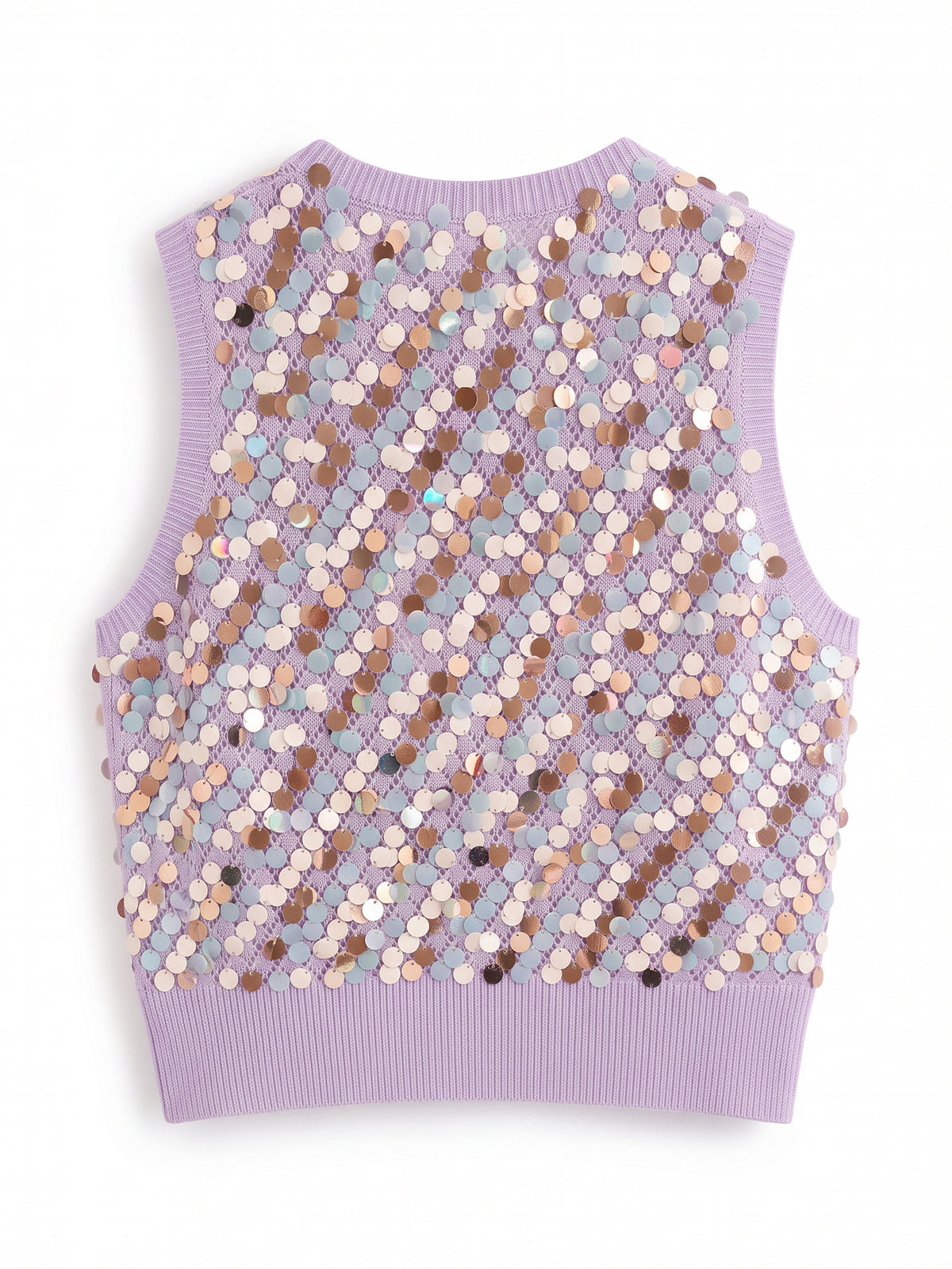 Oliver Knit Sequin Vest