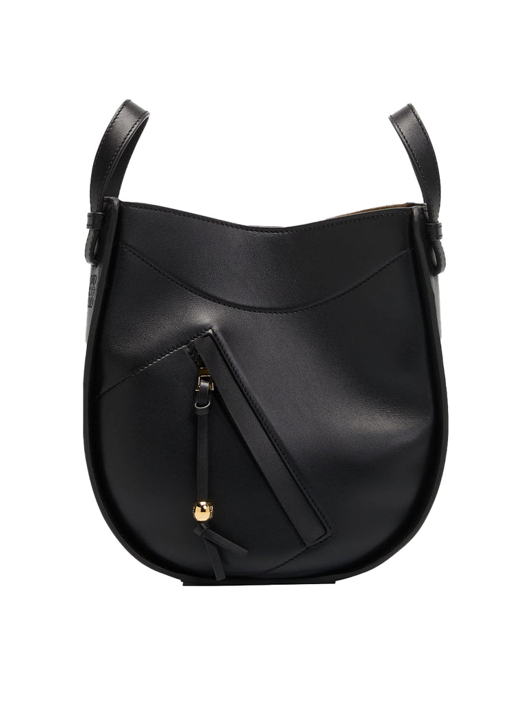 LOEWE ブラックショルダーバッグ LOEWE | Hammock Slice Bag – Kirna Zabête