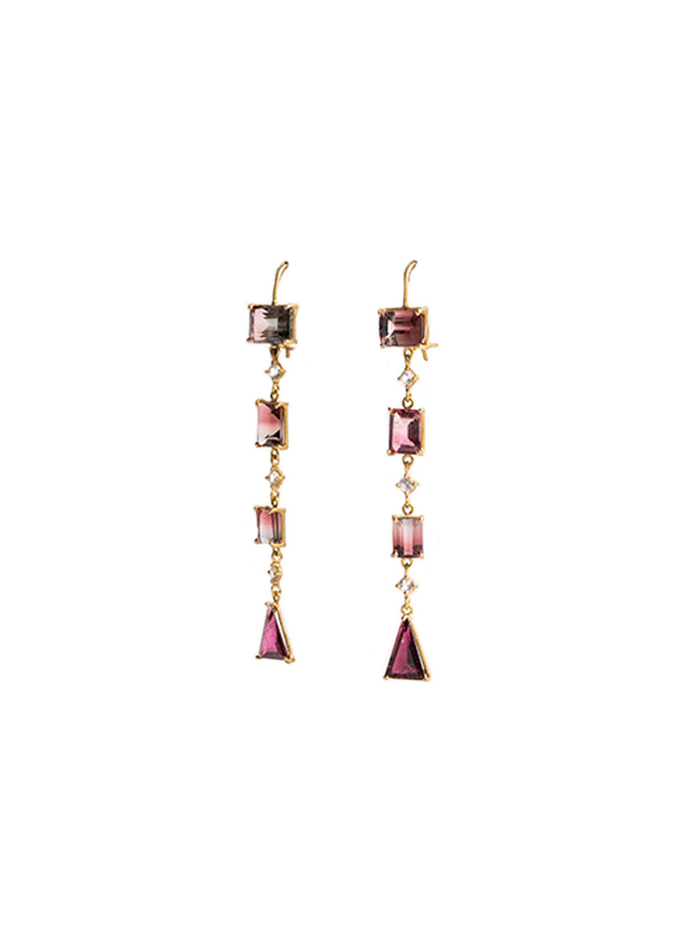 Geometric Drop Earrings
