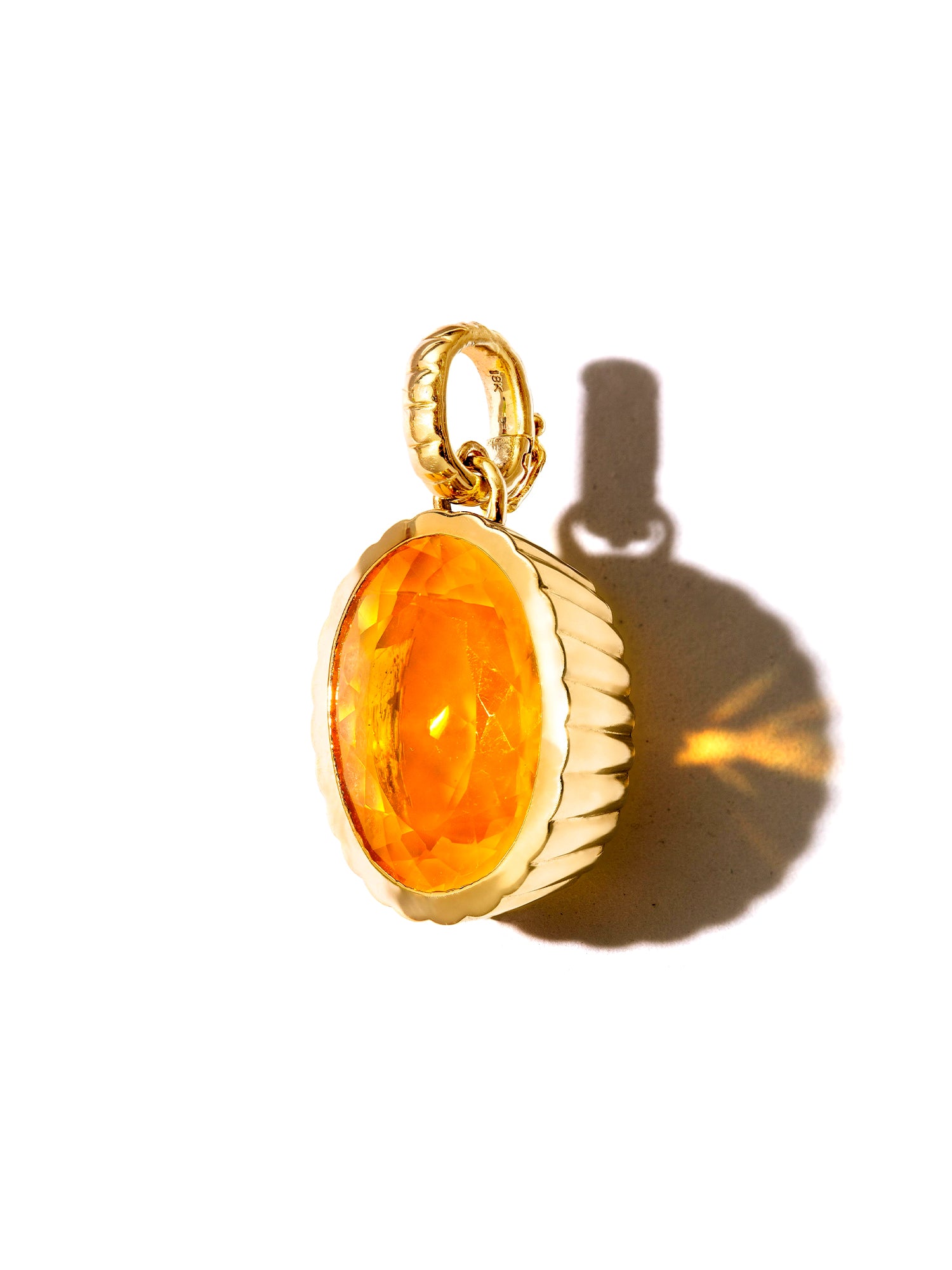 Fire Opal Pendant