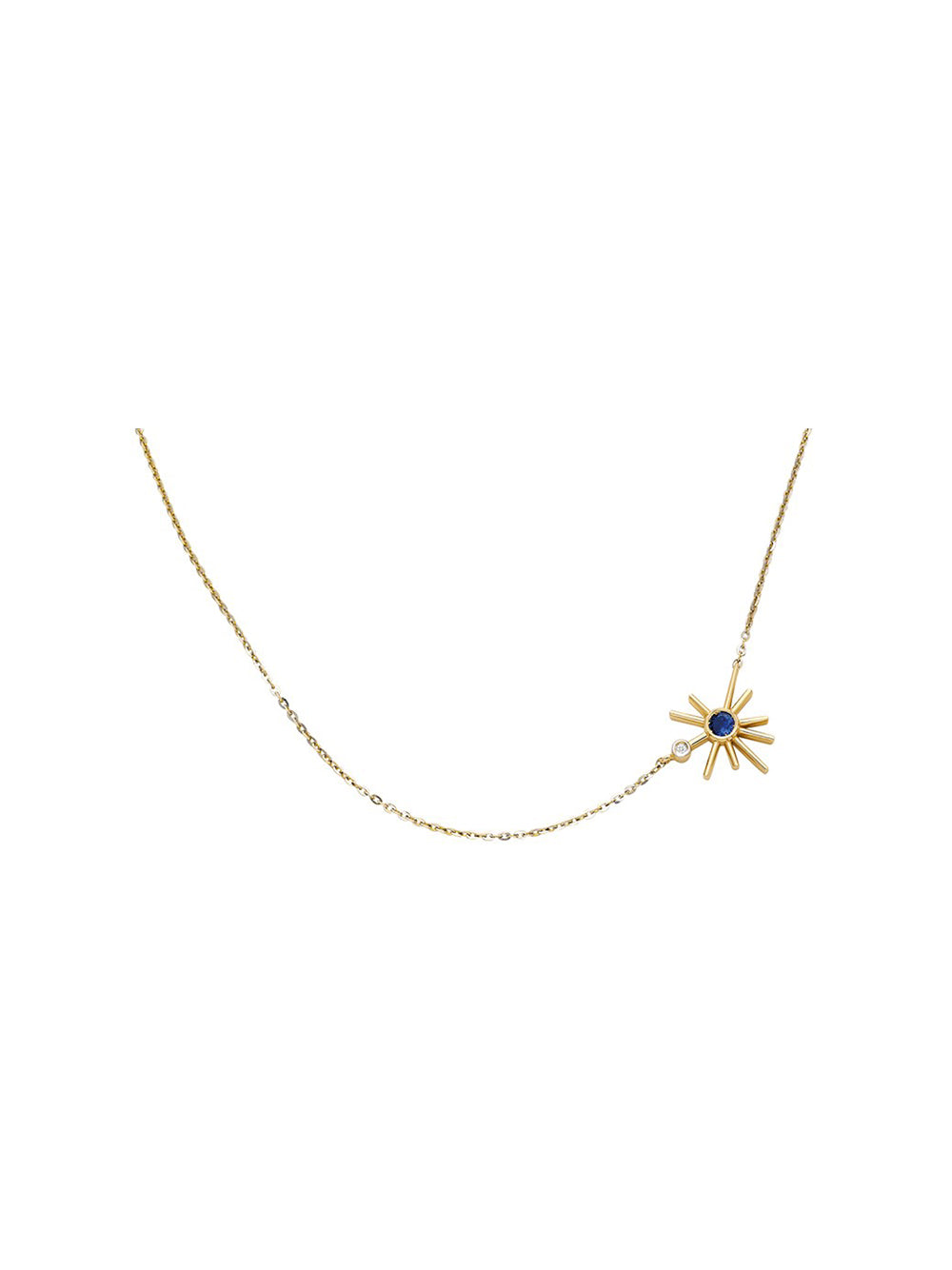 Bana Bead Pendant - Aquamarine