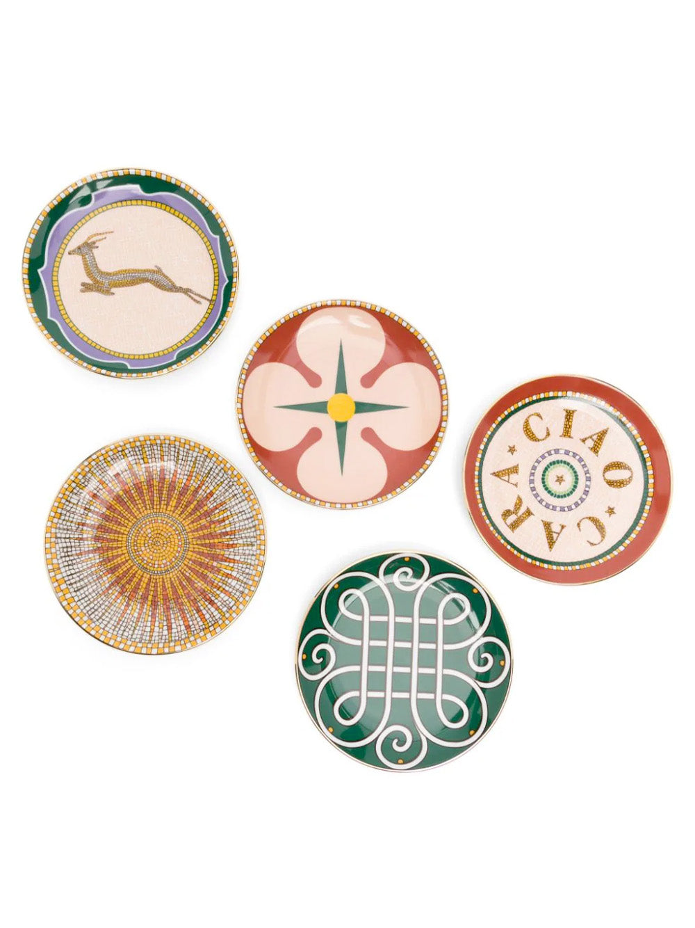 Set of 5 Mini Plates