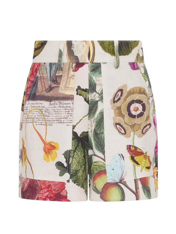 Hollyhock Linen Sailor Shorts