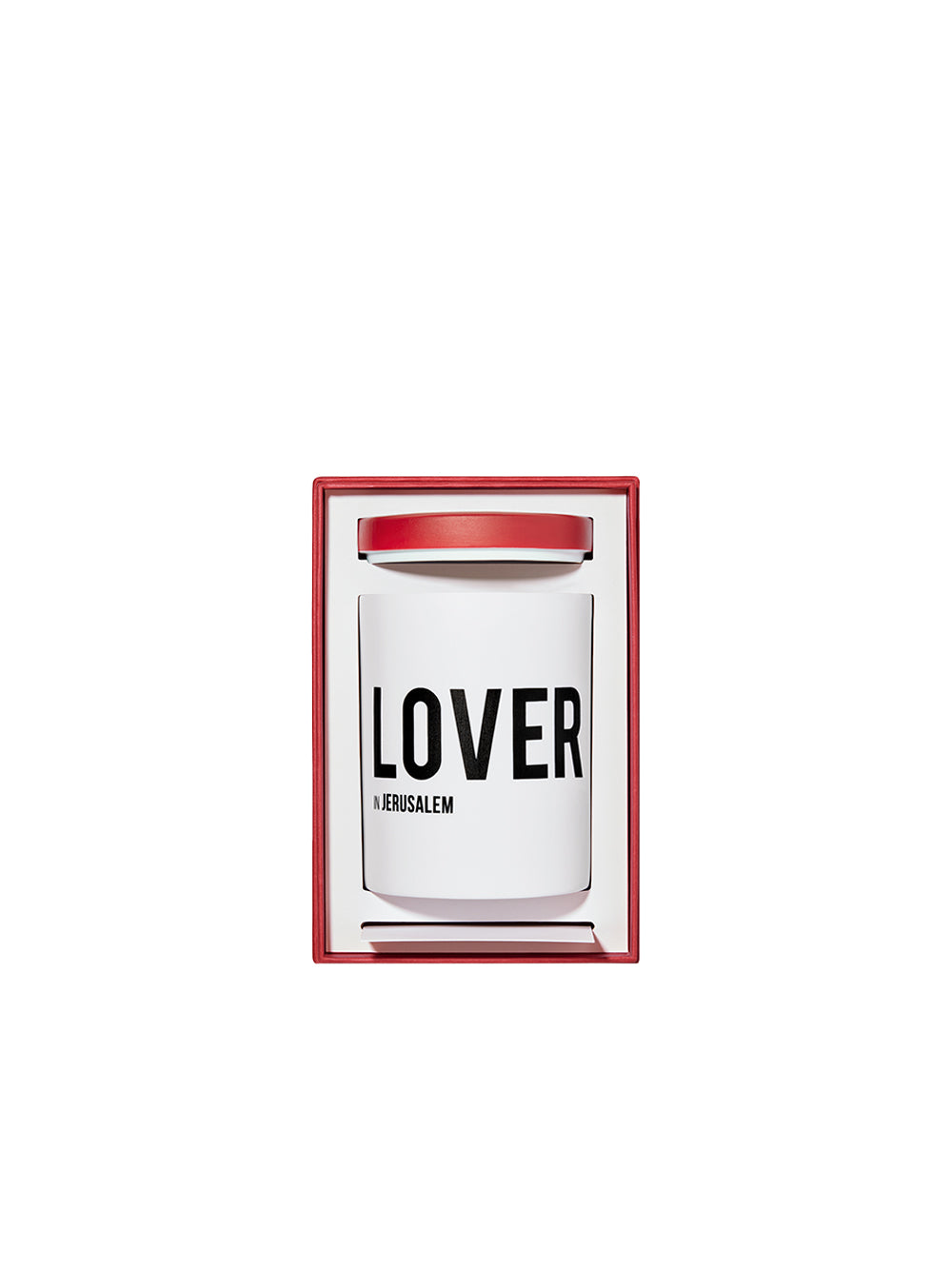 LOVER in Jerusalem Candle