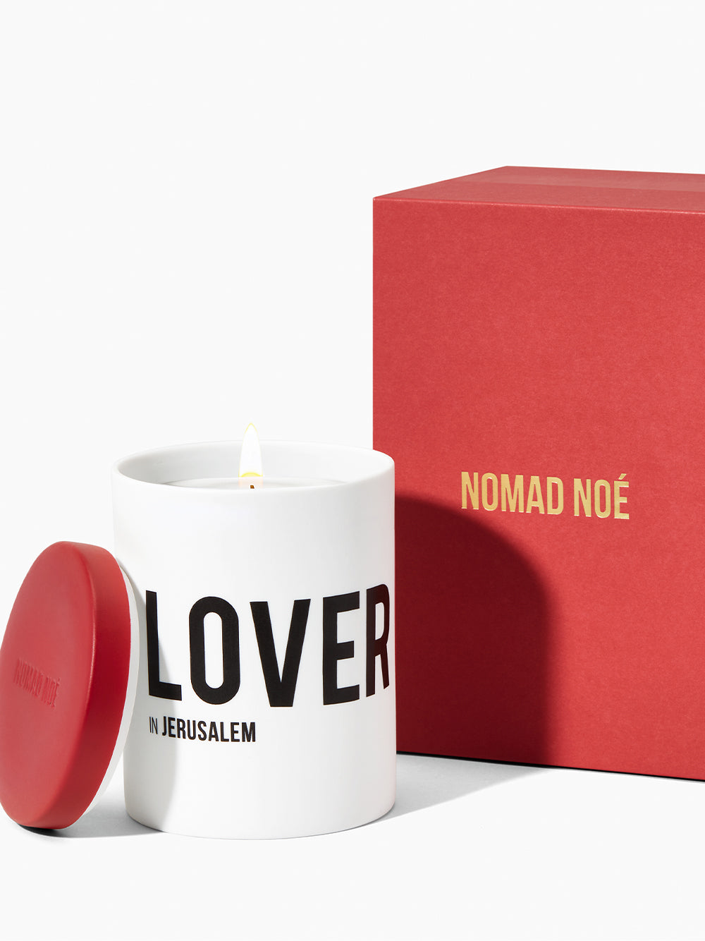 LOVER in Jerusalem Candle