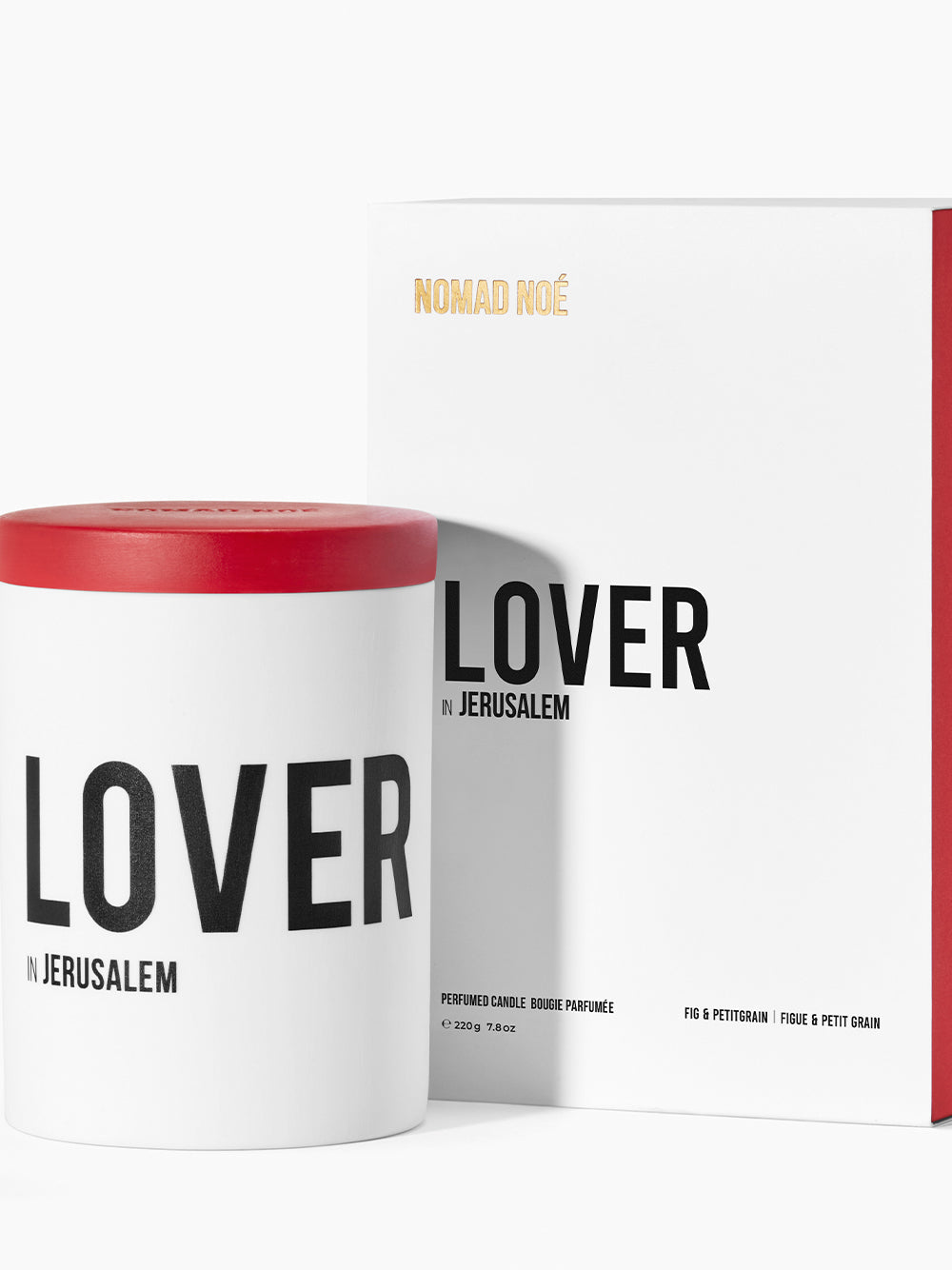 LOVER in Jerusalem Candle