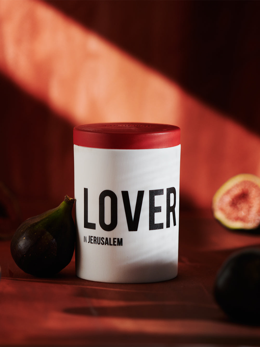 LOVER in Jerusalem Candle