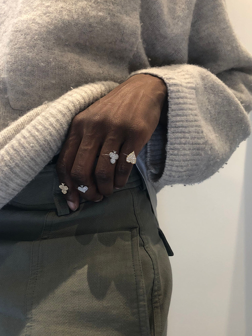 Nylon Âme Large Model Ring