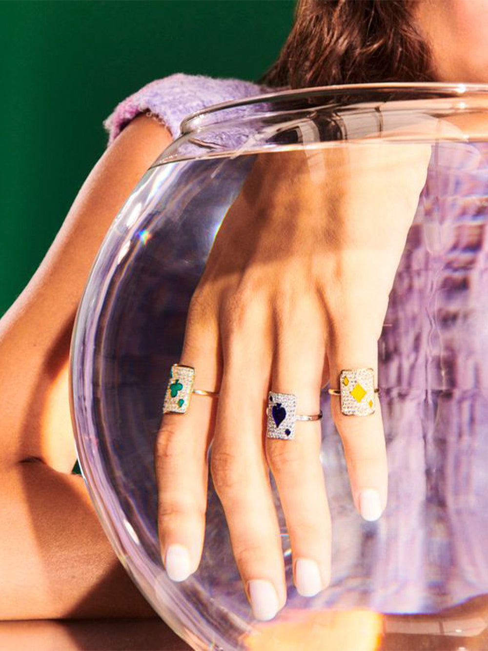 Pinkie Gold Honneur Ring