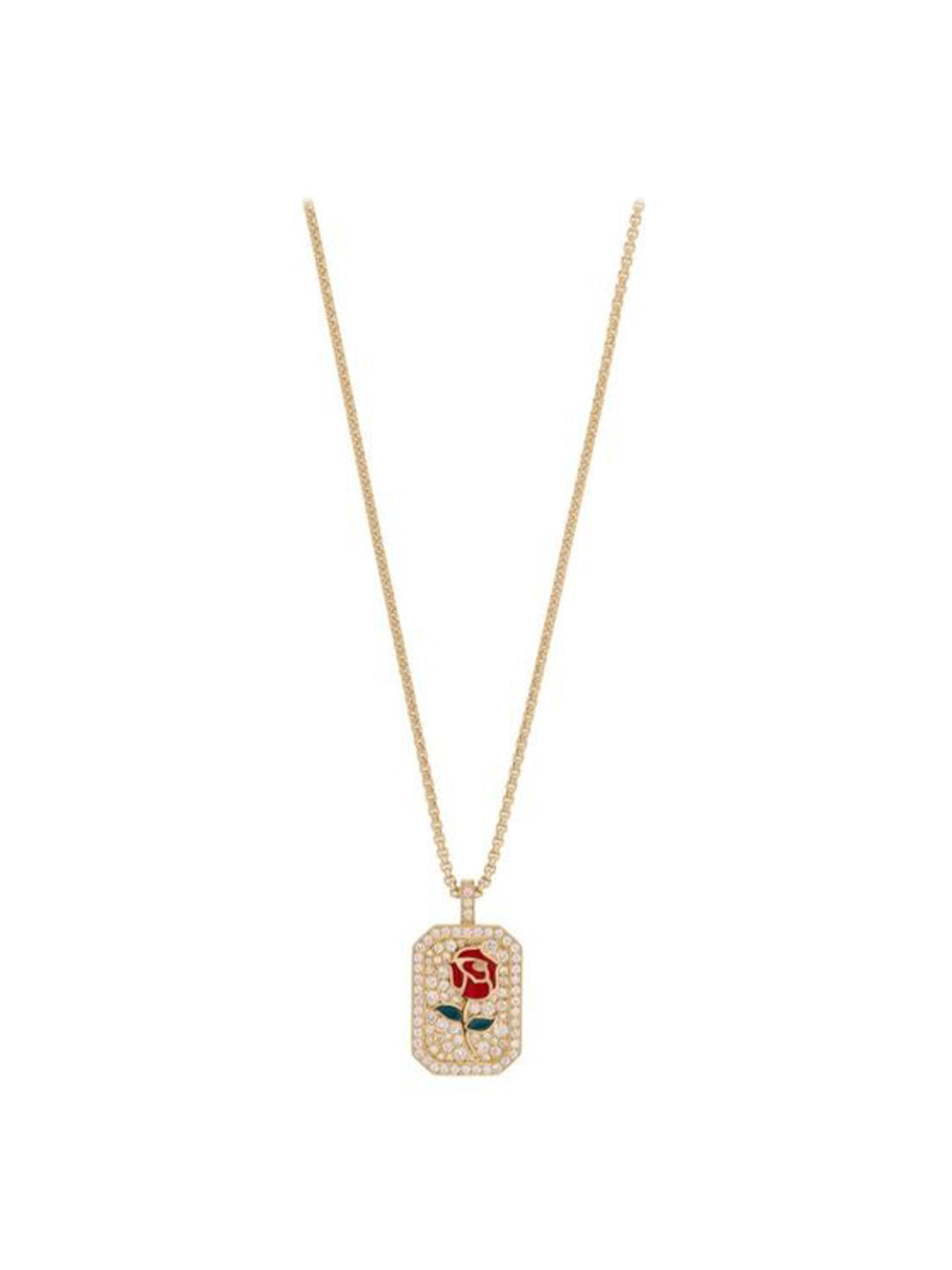 Rose Antique Necklace
