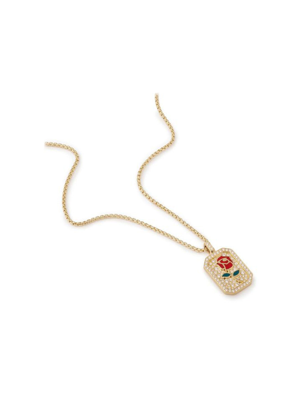 Rose Antique Necklace