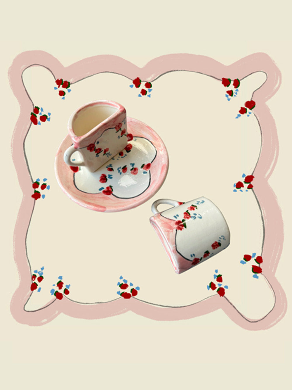 Tête a Tête Cup Set