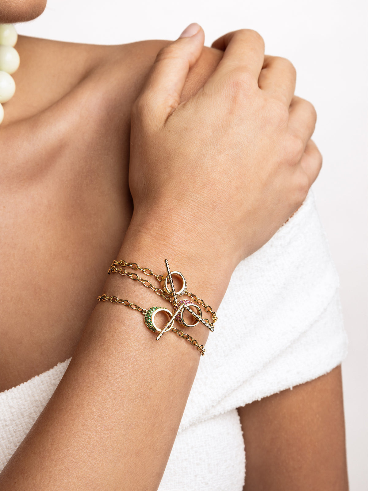Emerald La Luz Bracelet