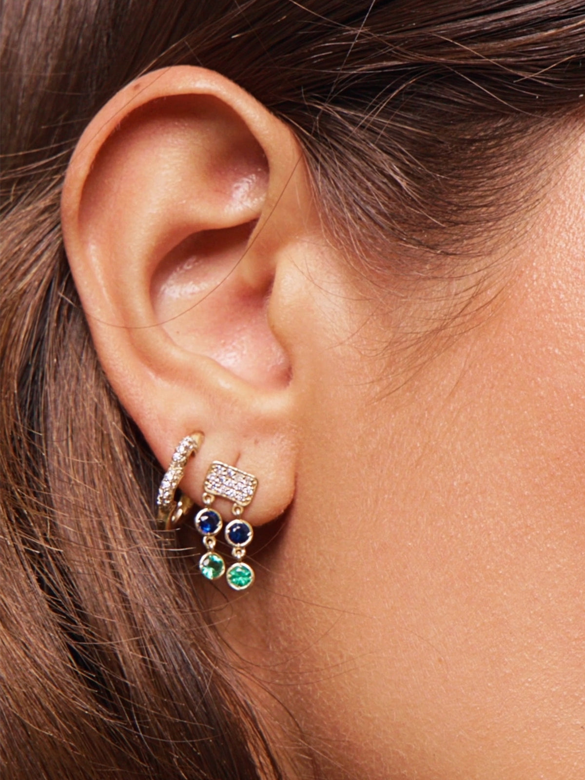Petite Caviar Earrings