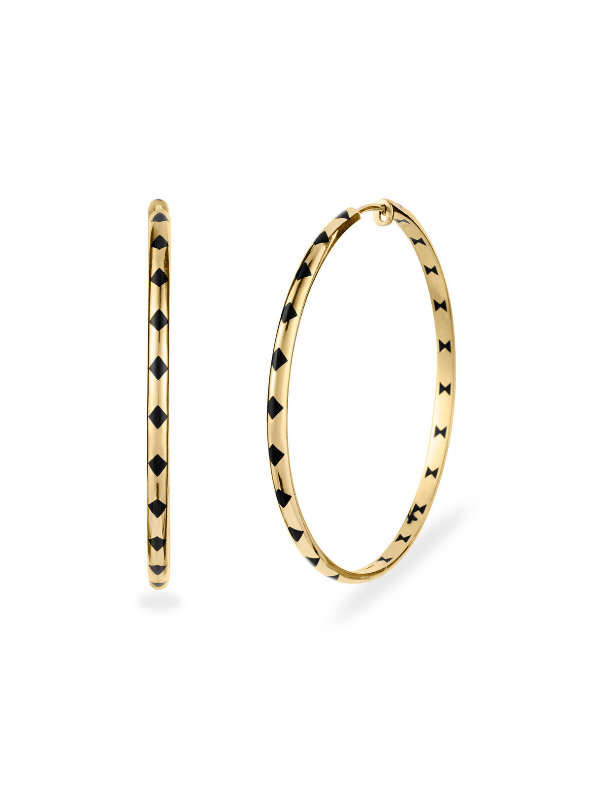 New York Hoop Earrings