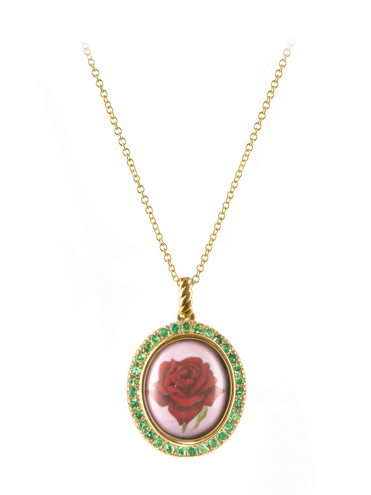 Pink Love Pendant Necklace