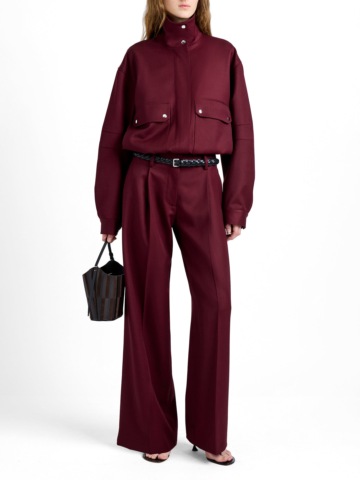Aviva Jacket in Wool Gabardine