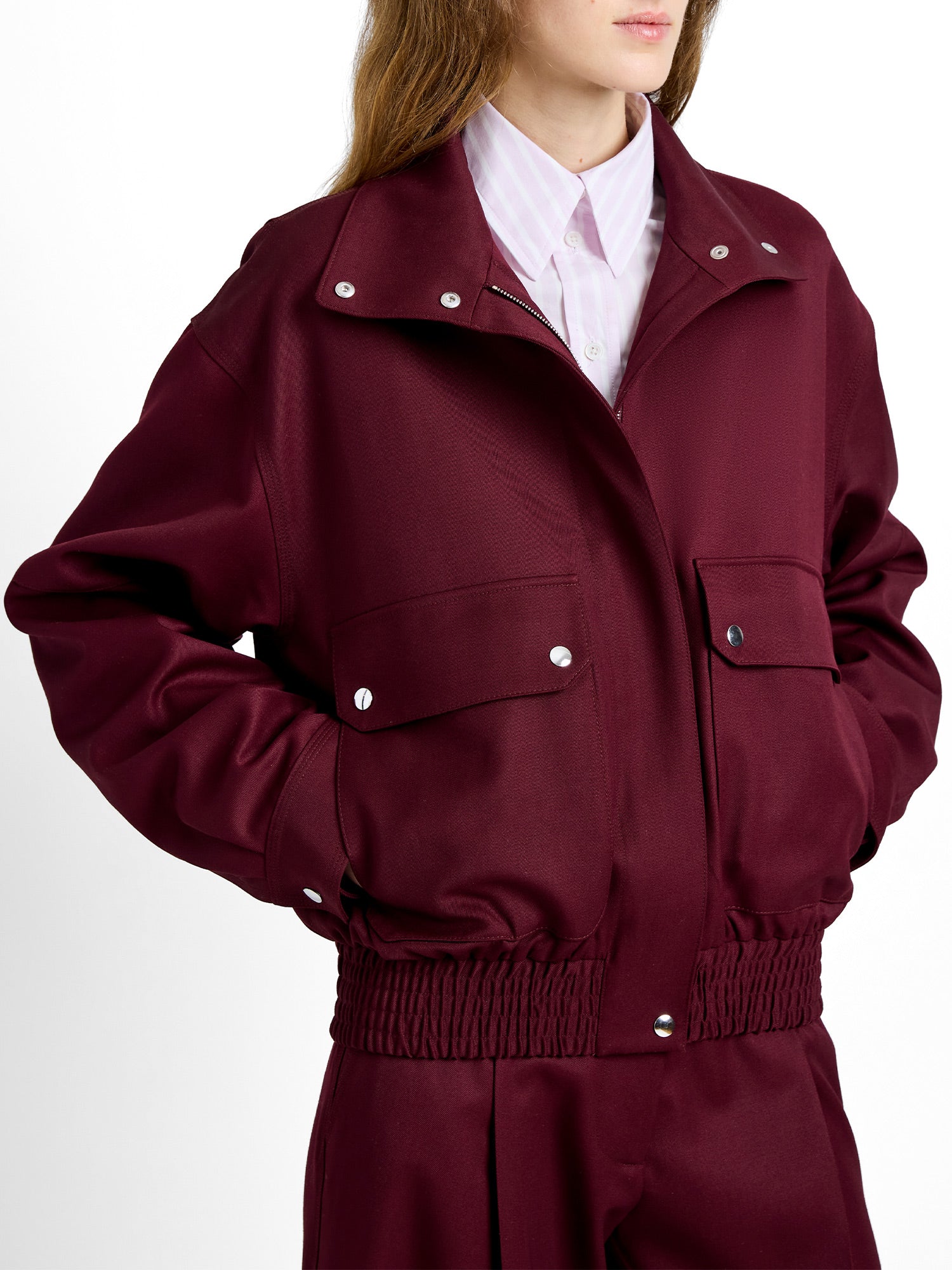 Aviva Jacket in Wool Gabardine