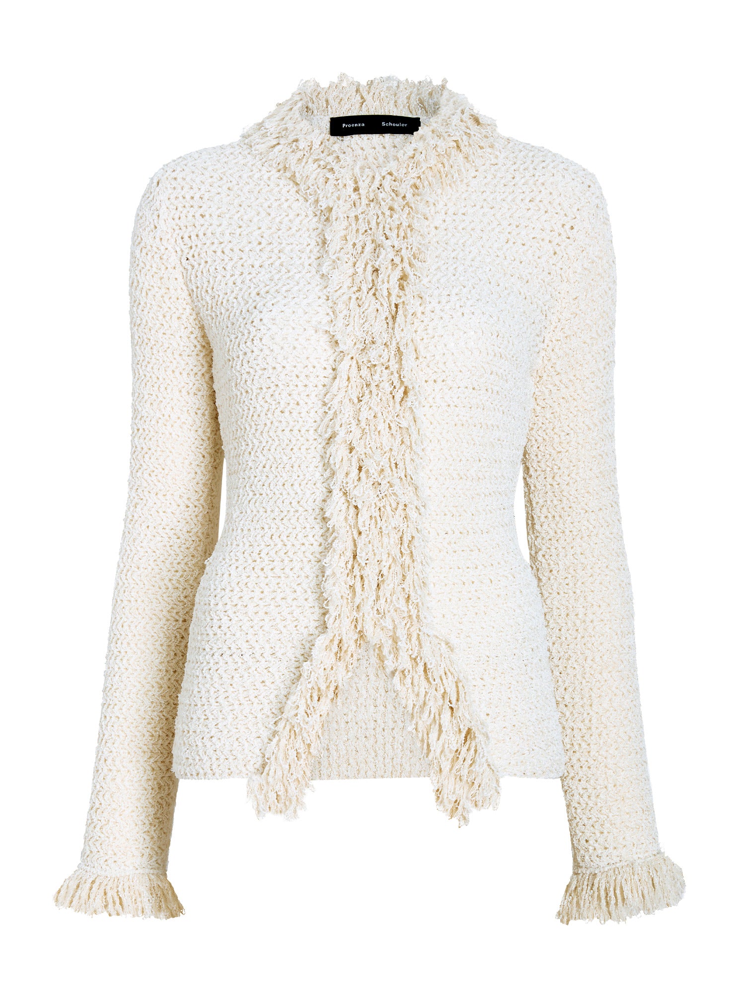 Nilo Top in Textured Wool Jacquard