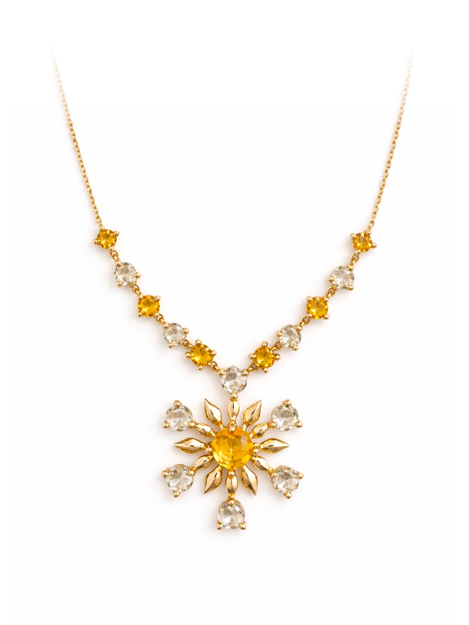 Raj Flower Bloom Necklace