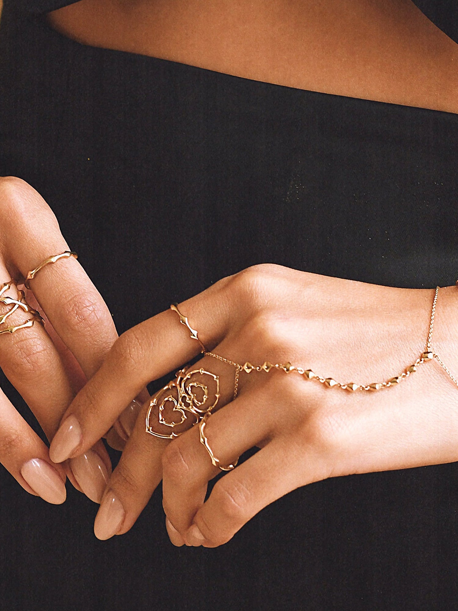 Rani Thorn Hand Chain