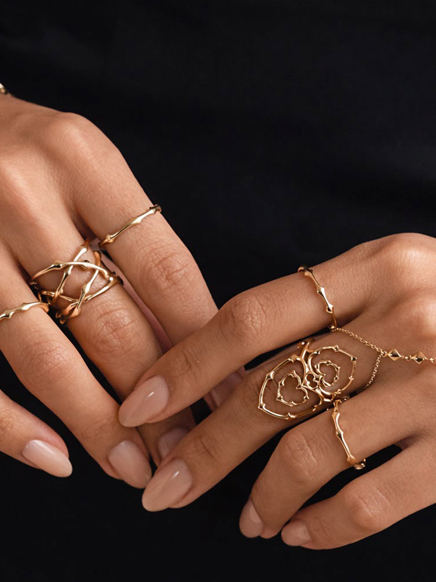 Rani Thorn Multi-Band Ring
