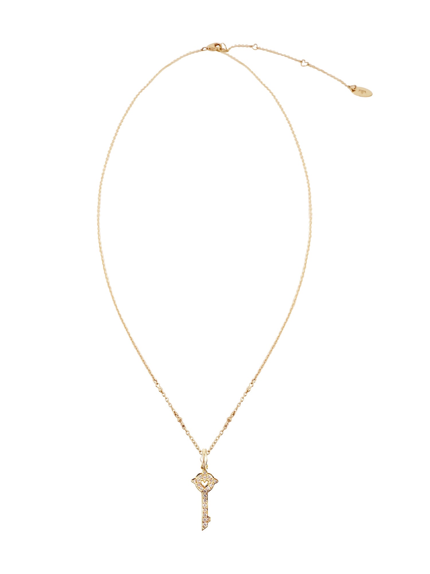 Virasat Vintage Key Necklace