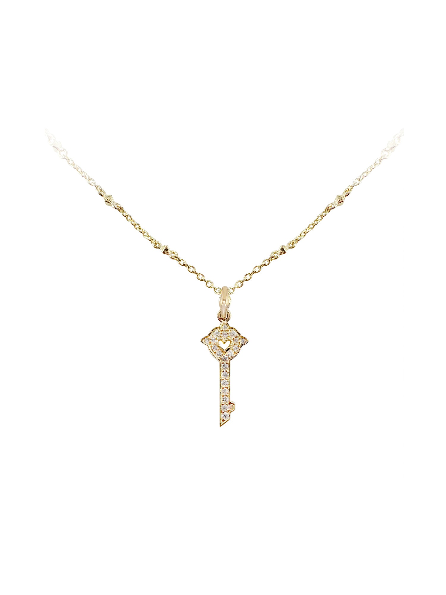Virasat Vintage Key Necklace