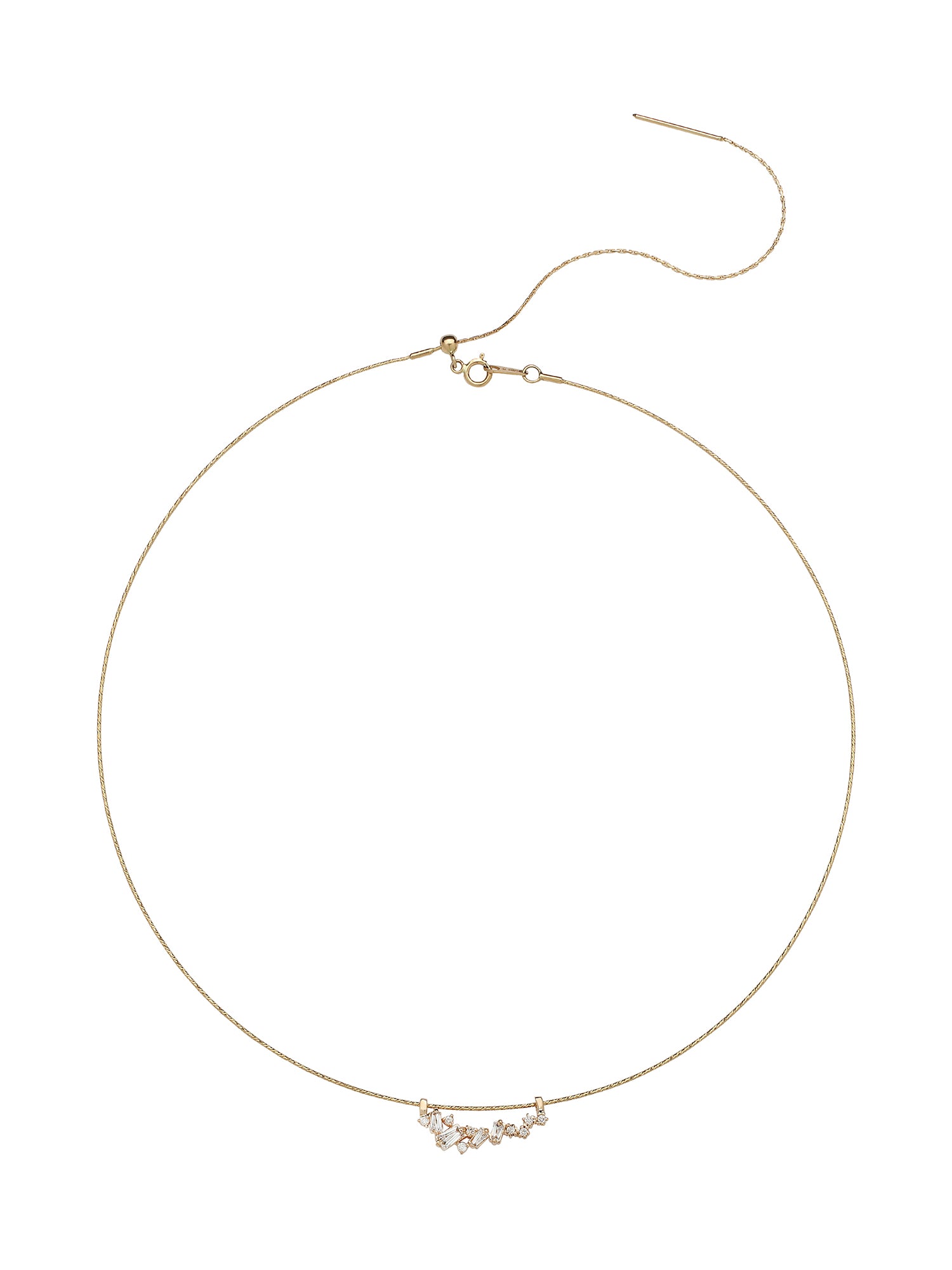 Mini Mélange Wire Pendant Necklace