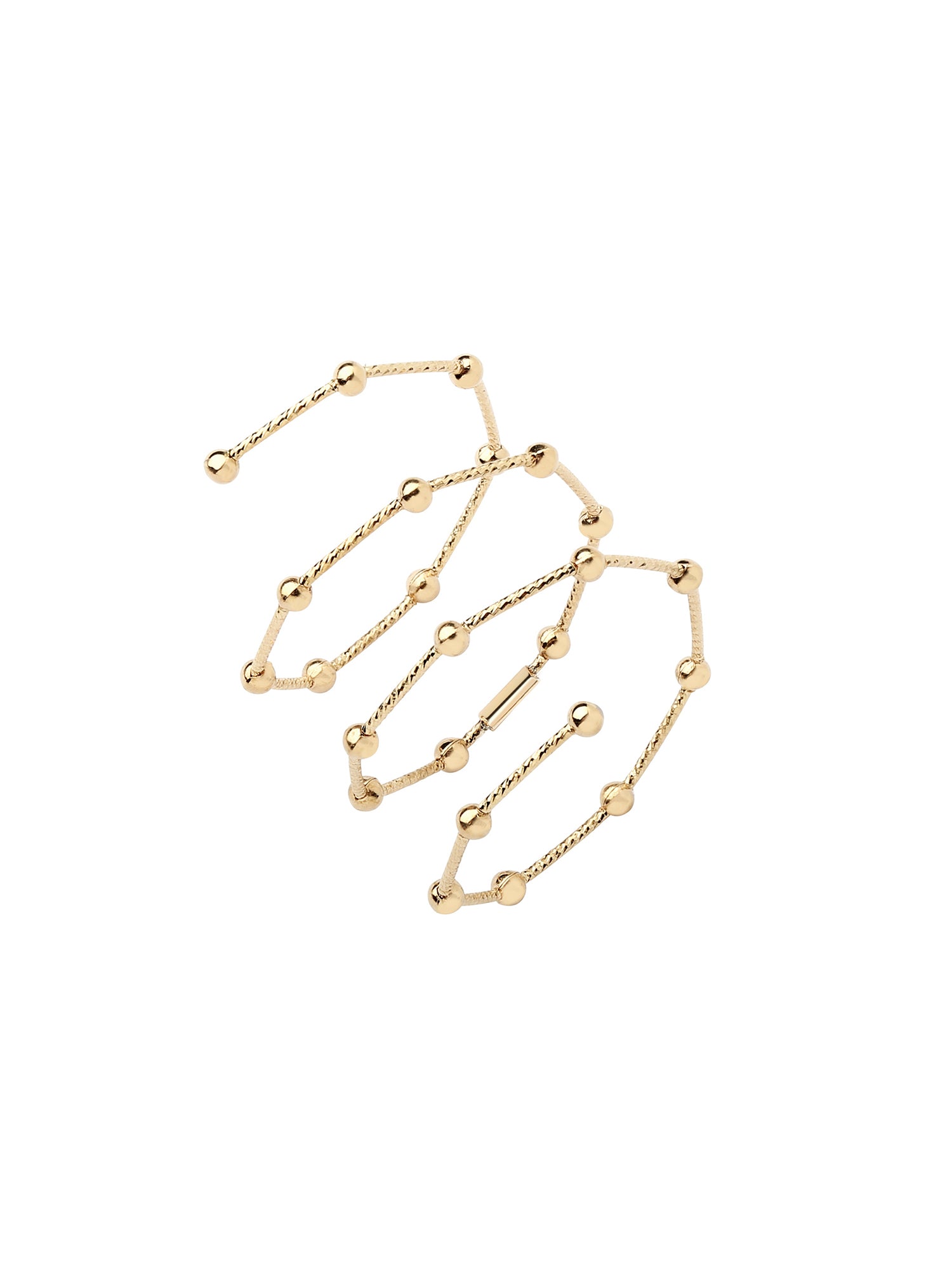 Planeti Wire Spiral Ring
