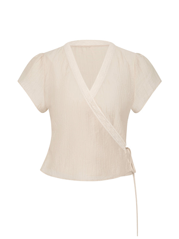 Nora Wrap Top