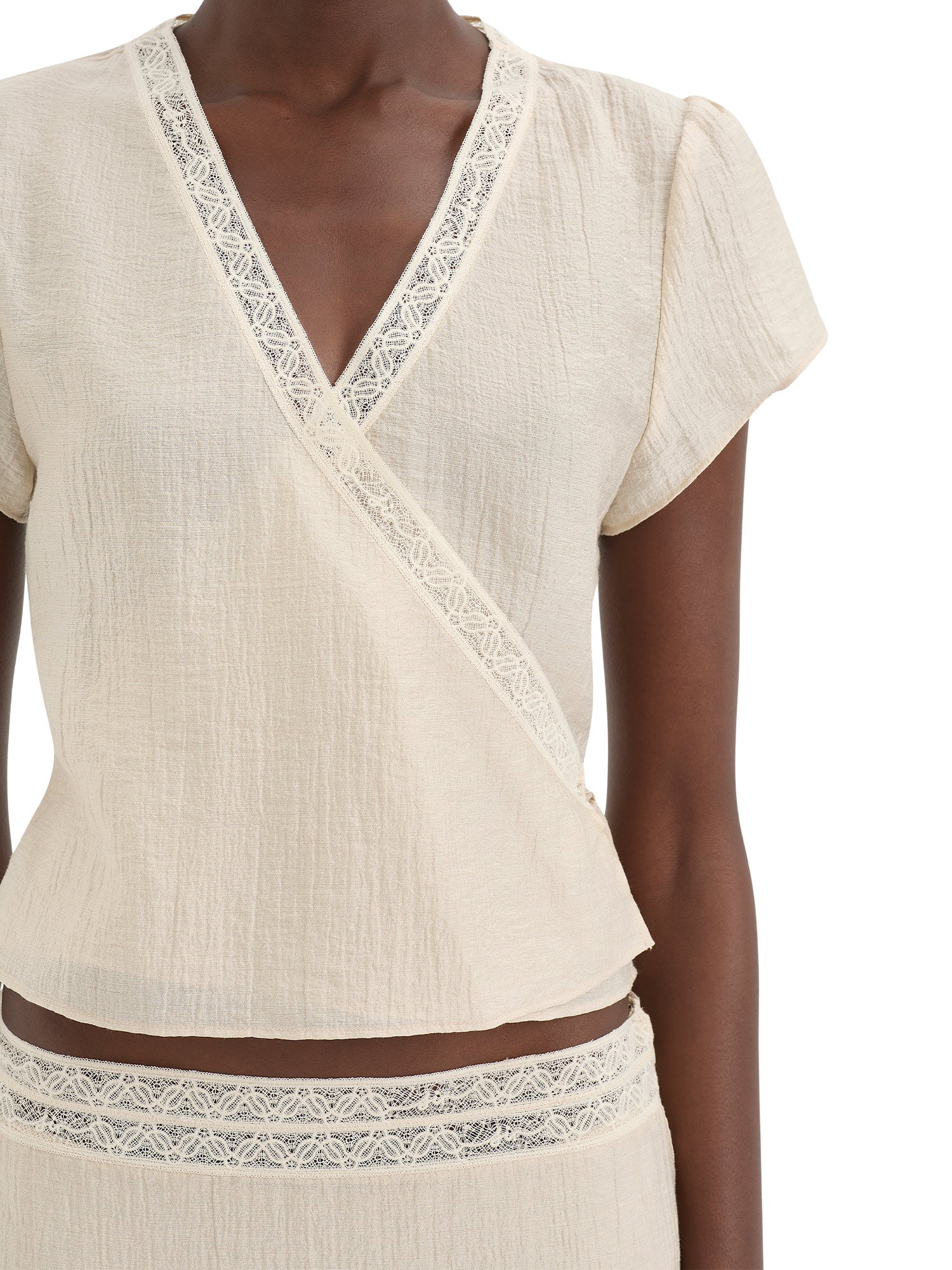 Nora Wrap Top