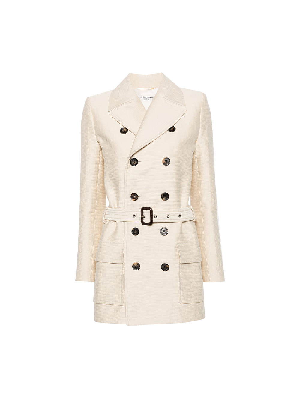 Cotton and Wool Saharienne Jacket