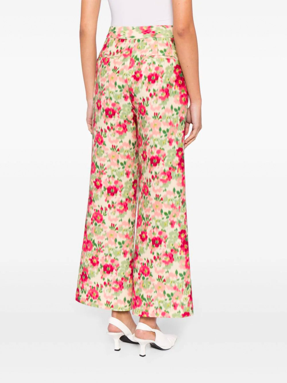 Floral Zip Pants