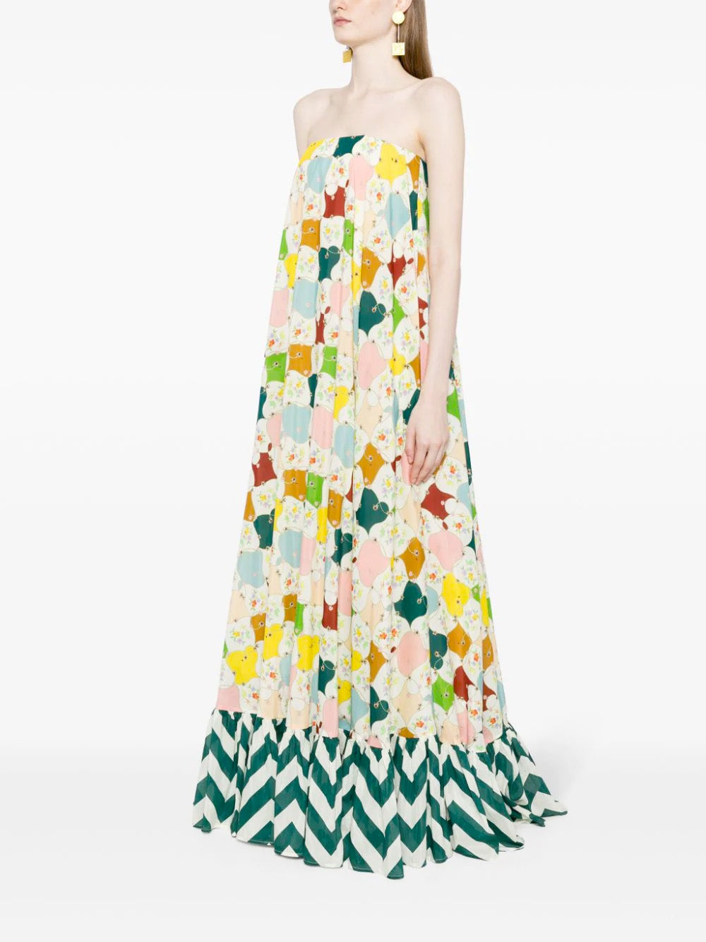 Everly Strapless Gown