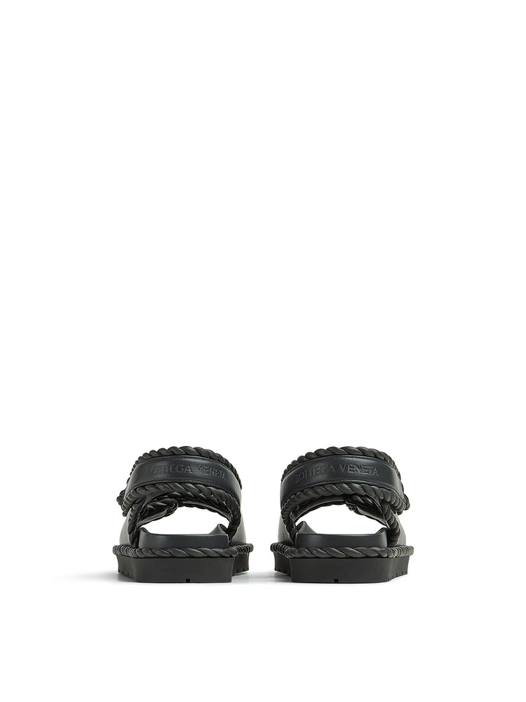 国内発送☆送料関税込【Bottega Veneta】Trip Slingback Sandals Bottega Veneta Puddle Slingback Sandals in Tangerine | FWRD