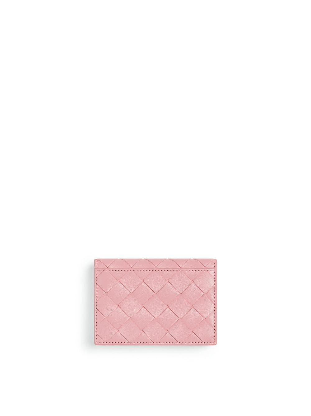 Medium Intrecciato Bi-Fold Zip Wallet