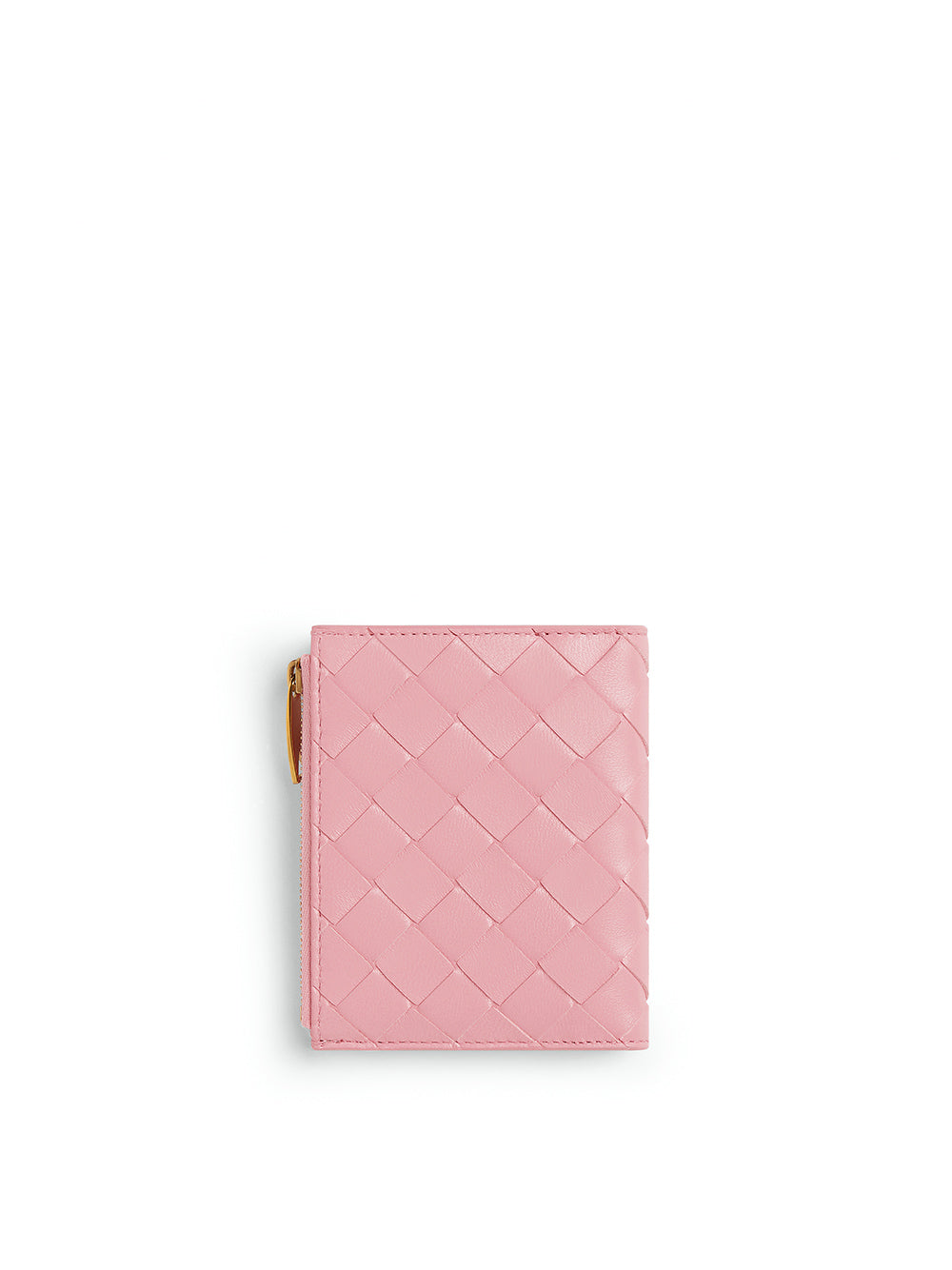Medium Intrecciato Bi-Fold Zip Wallet