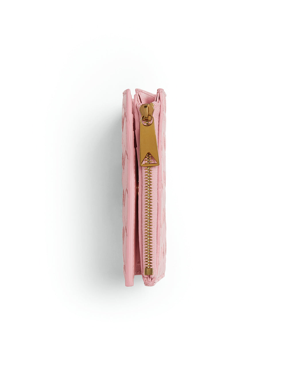 Medium Intrecciato Bi-Fold Zip Wallet