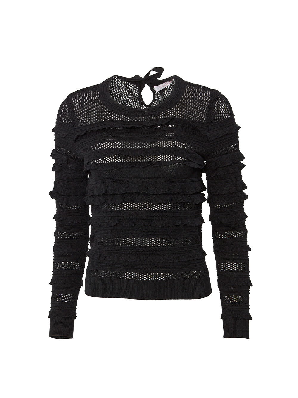 Ruffle Knit Sweater