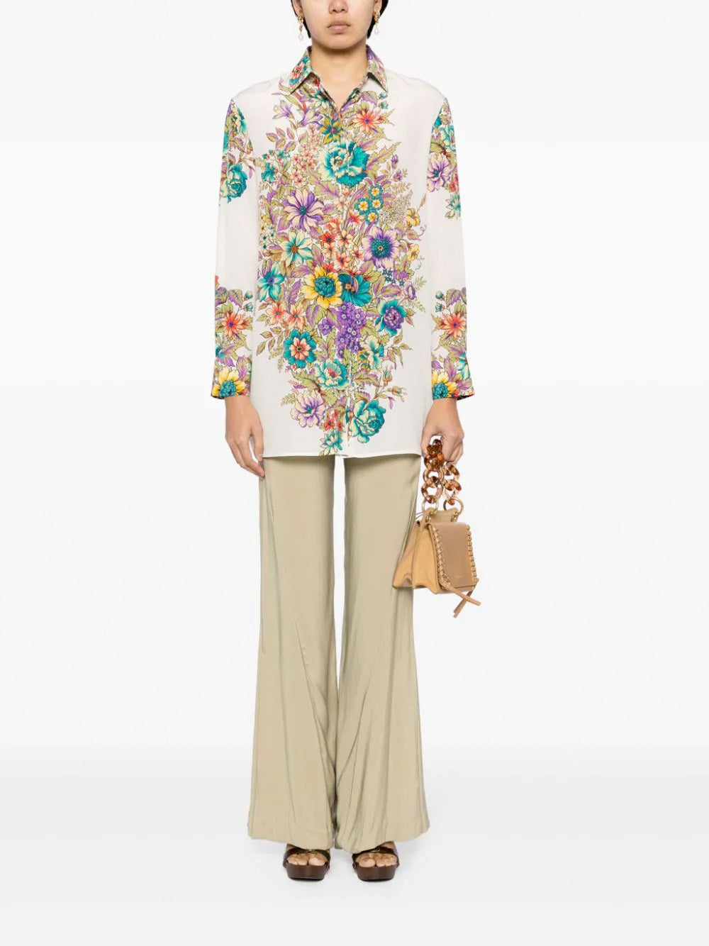 Floral Button Shirt