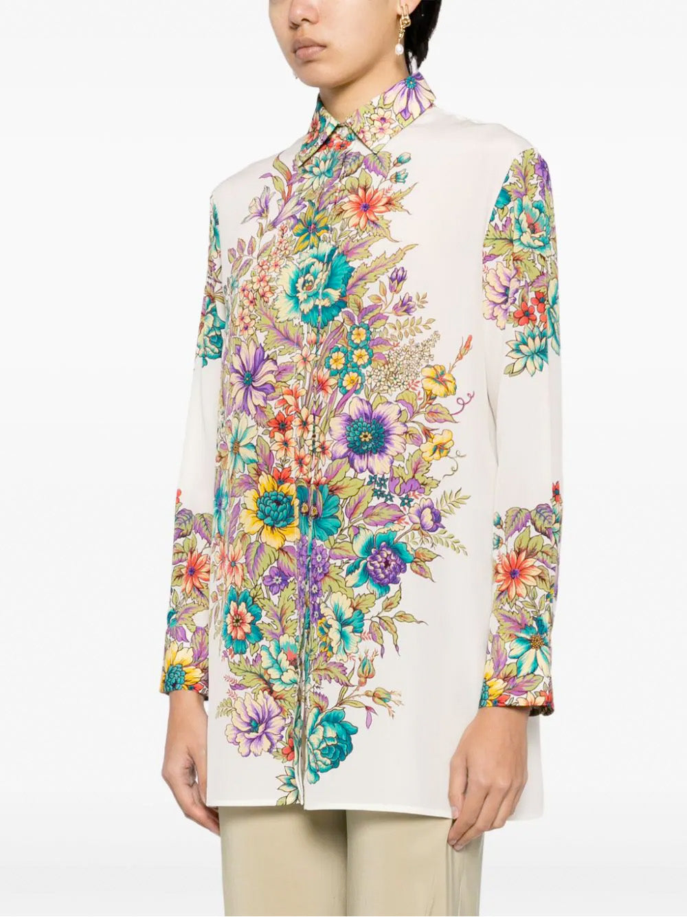 Floral Button Shirt