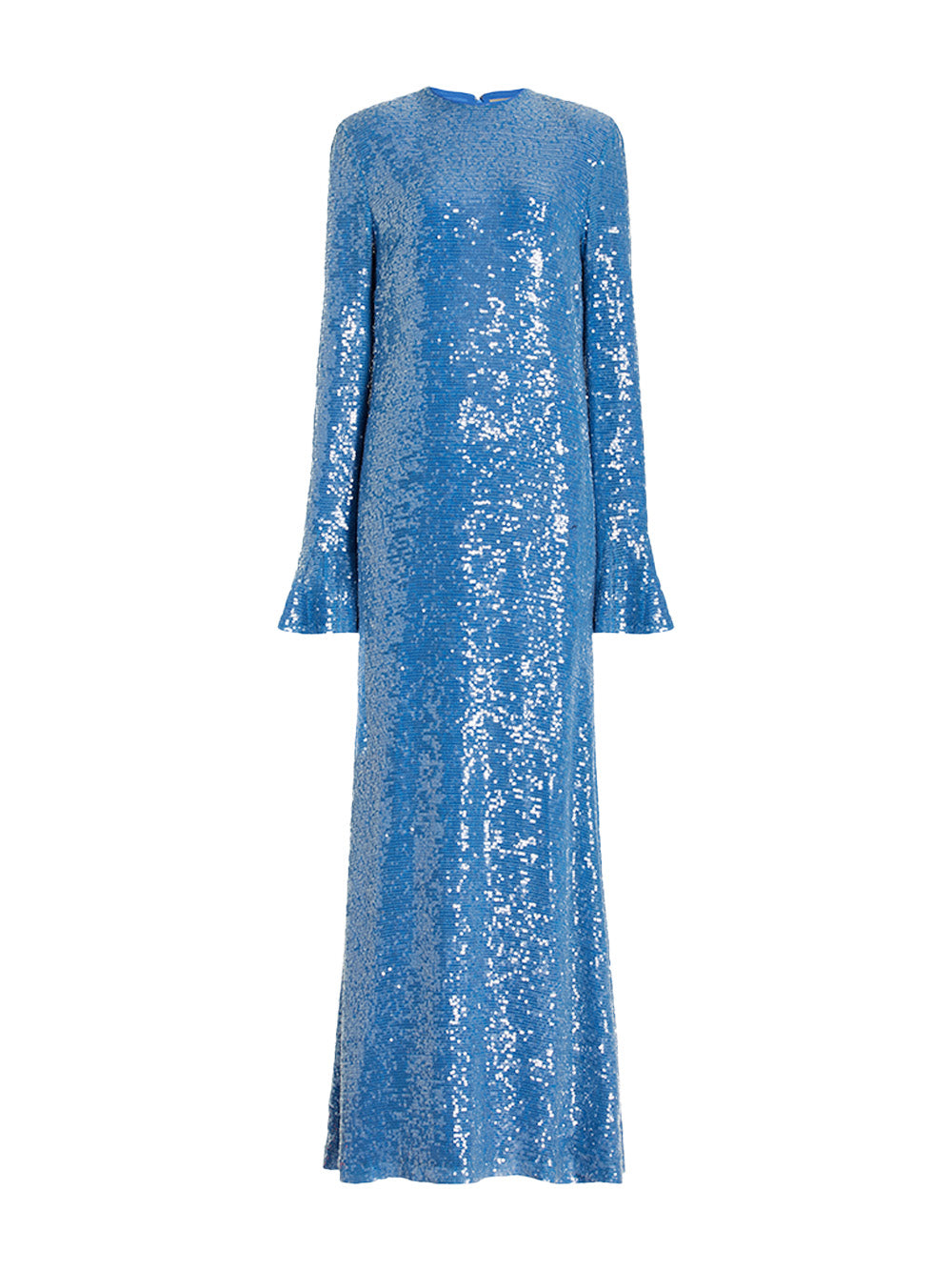 Sequin Flare Sleeve Dress