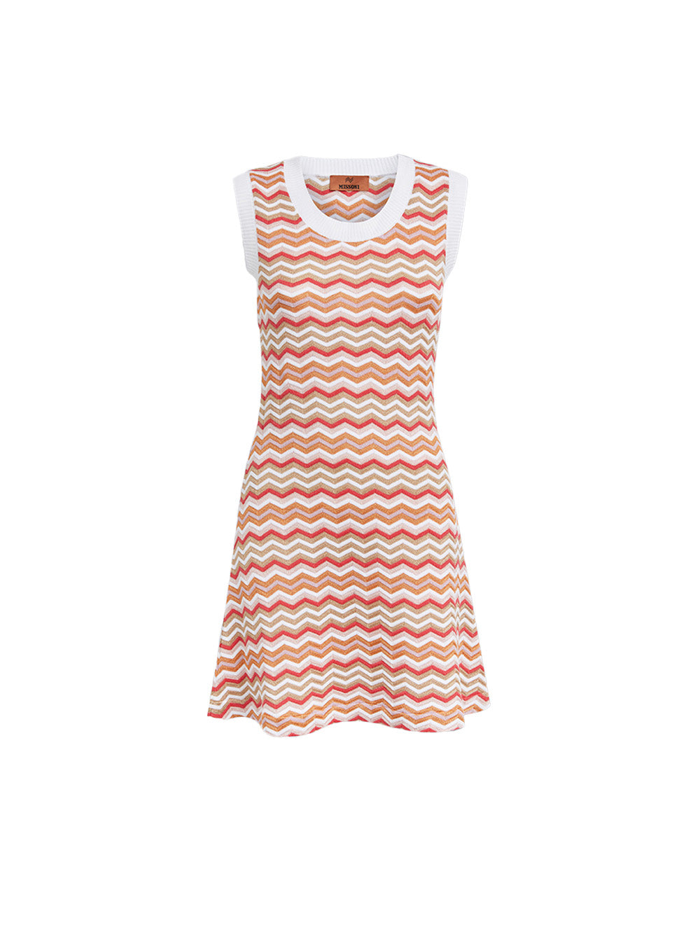 Crew Neck Mini Dress