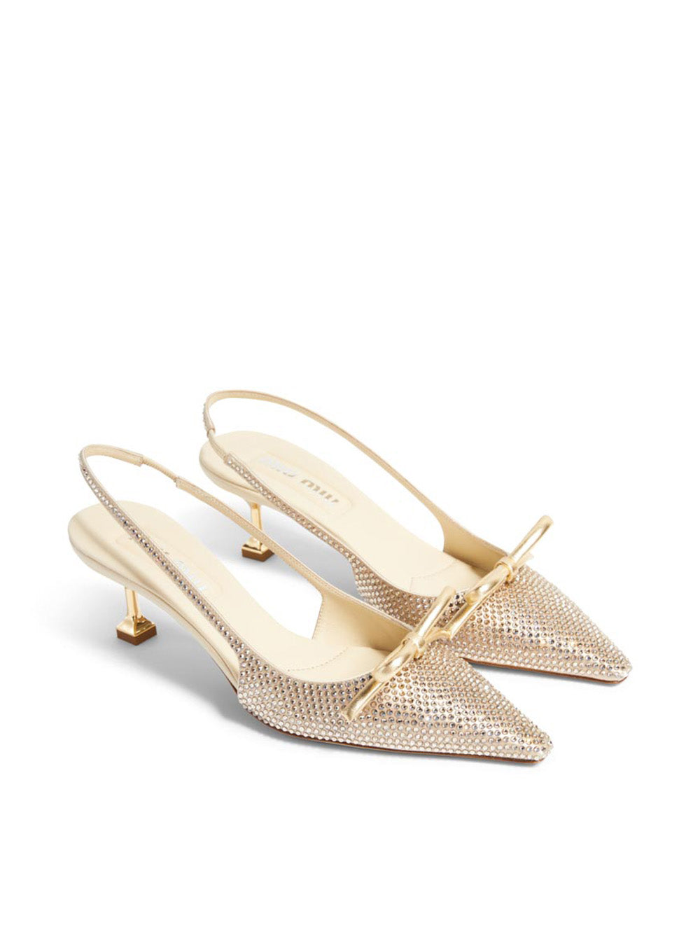 Slingback Crystal Heel