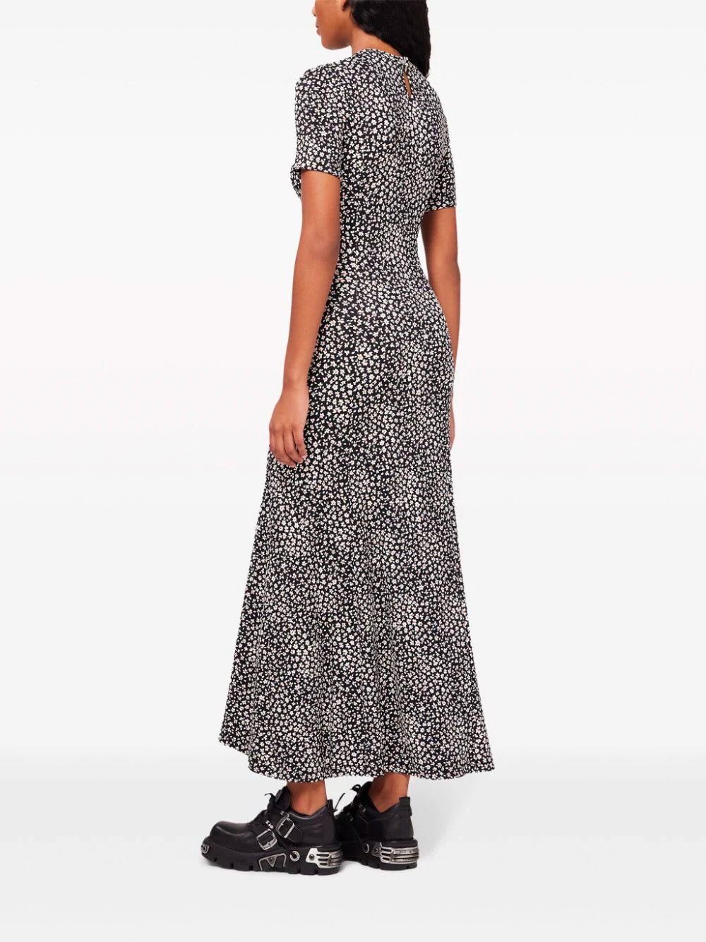 Floral Jersey Dress