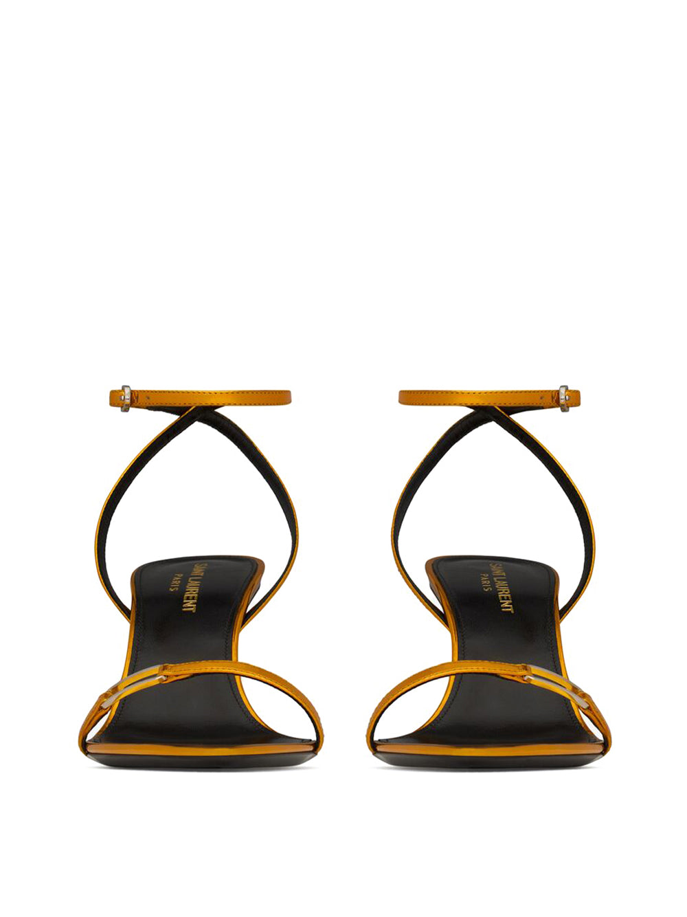 Saint Laurent | Metallic Kitty Sandals – Kirna Zabête