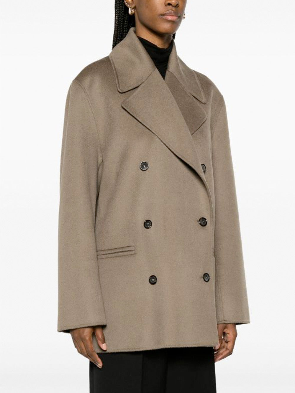 Wool Doublé Short Peacoat