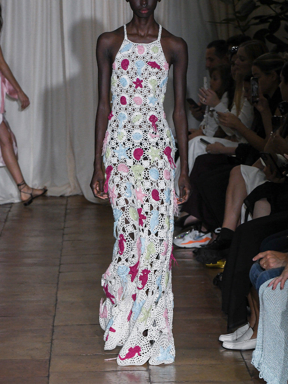 Sea Creatures Crochet Gown