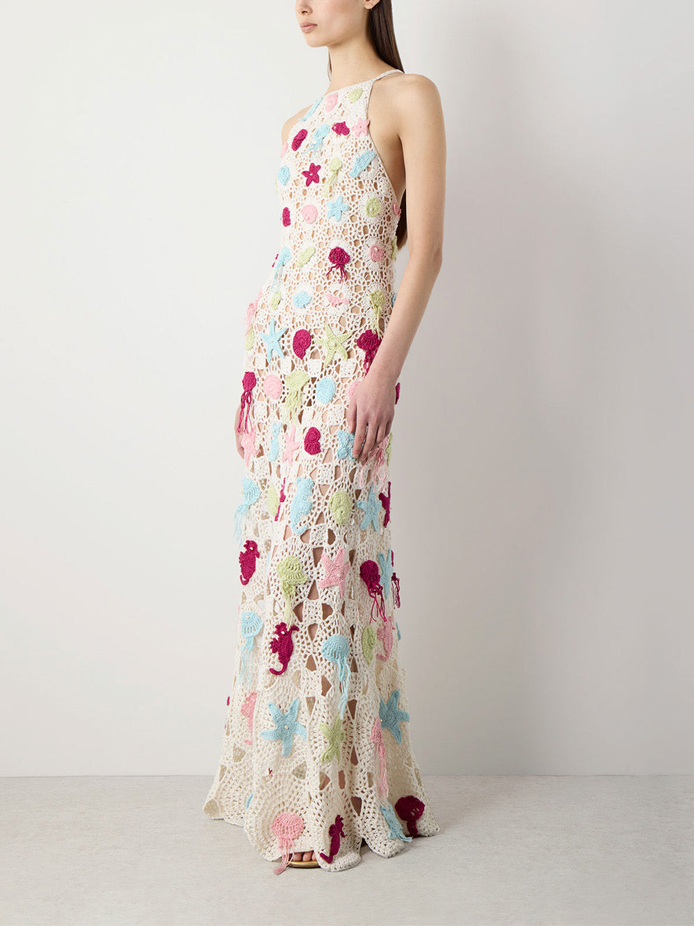Sea Creatures Crochet Gown
